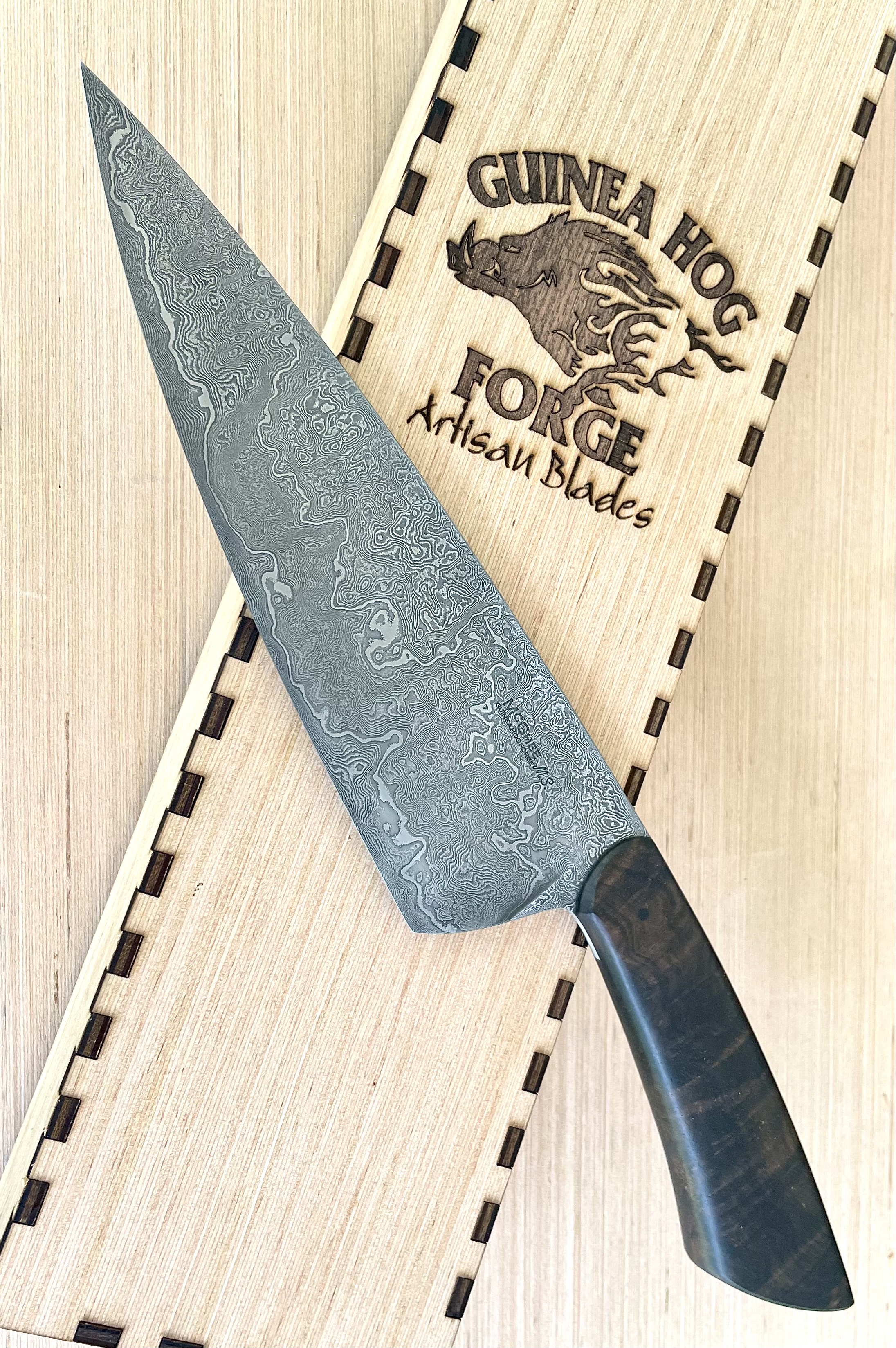 8-inch Damascus French Chef